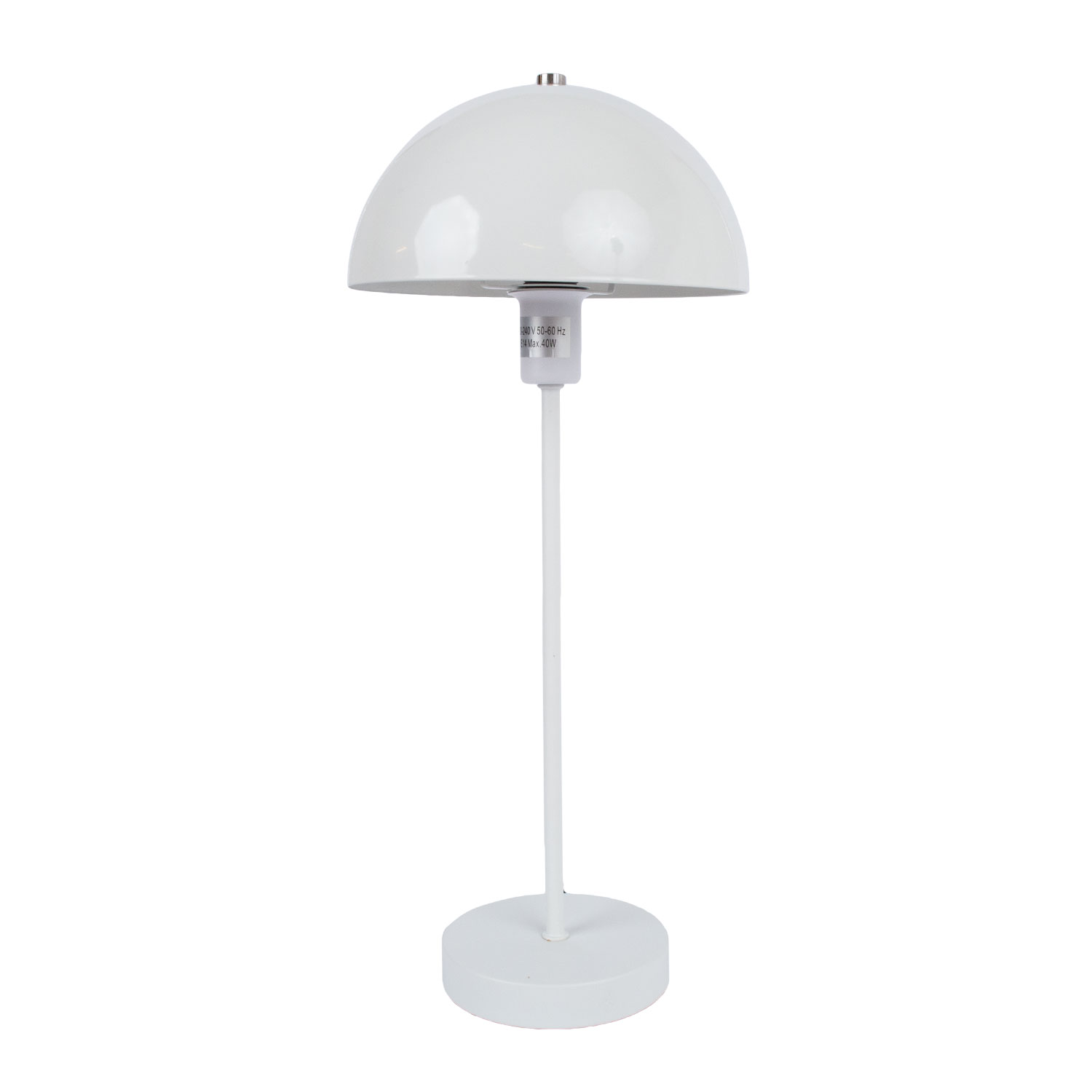 Galda lampa PORTOBELLO H49cm, balts |