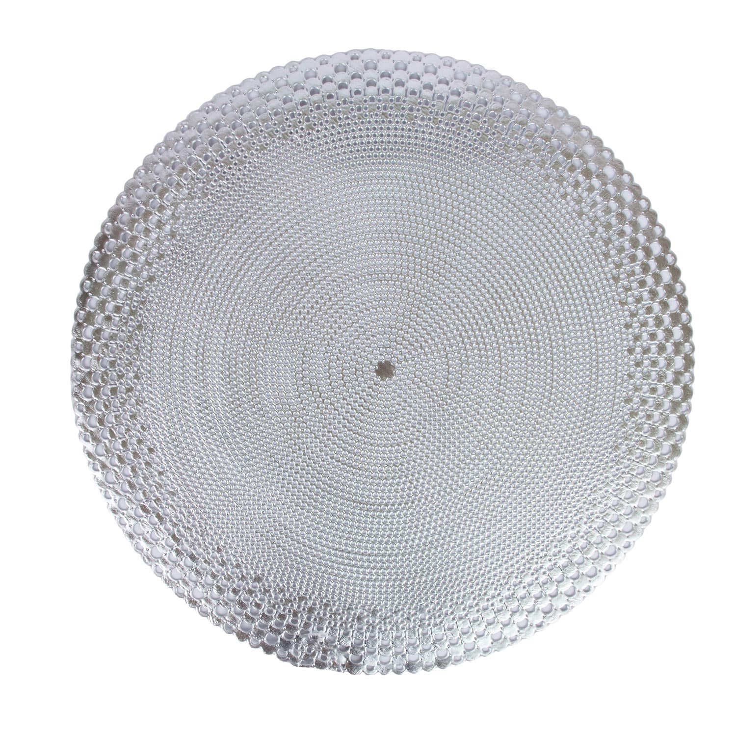 Galda sedzina BUBBLES D38cm, sudrabains |