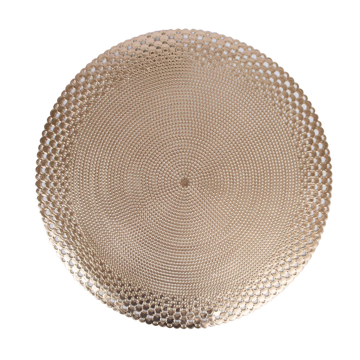 Galda sedziņa BUBBLES D38cm, zeltaini |