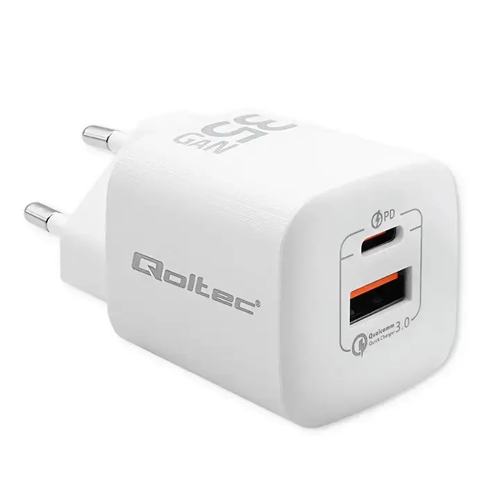 QOLTEC GaN ULTRA 35W charger 5V