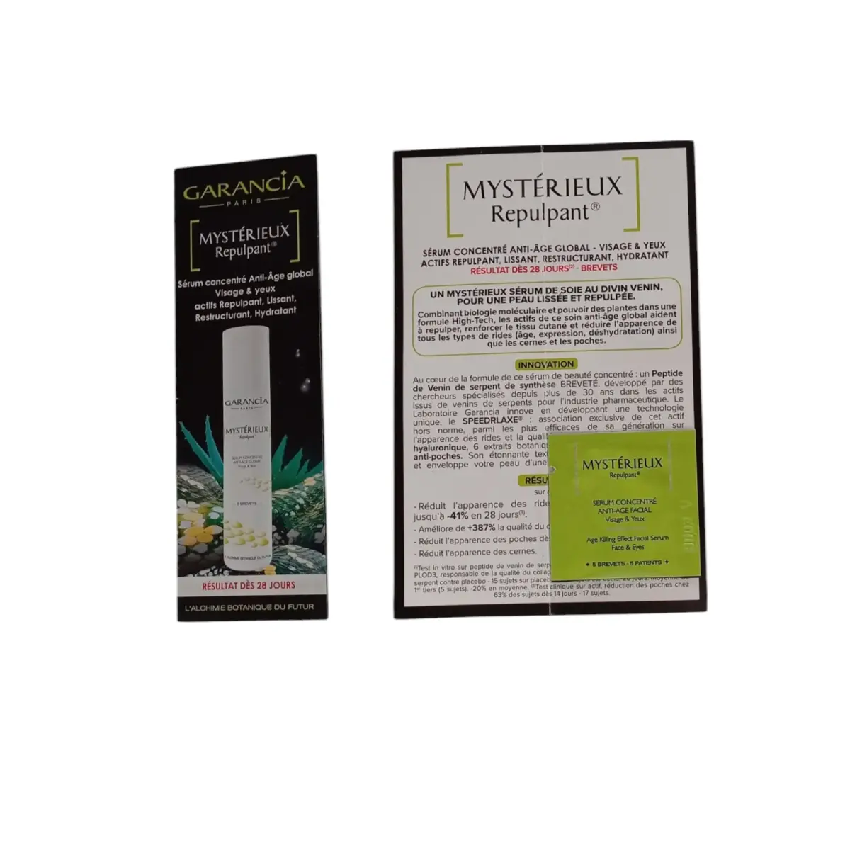 Garancia, Mysterieux Repulpant, Silicone Free, Anti-Ageing