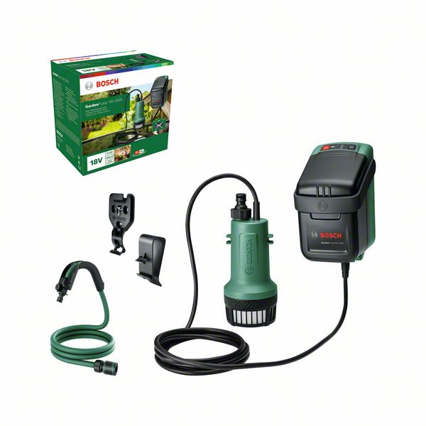 BOSCH GardenPump 18V-2000 solo Ūdens sūknis