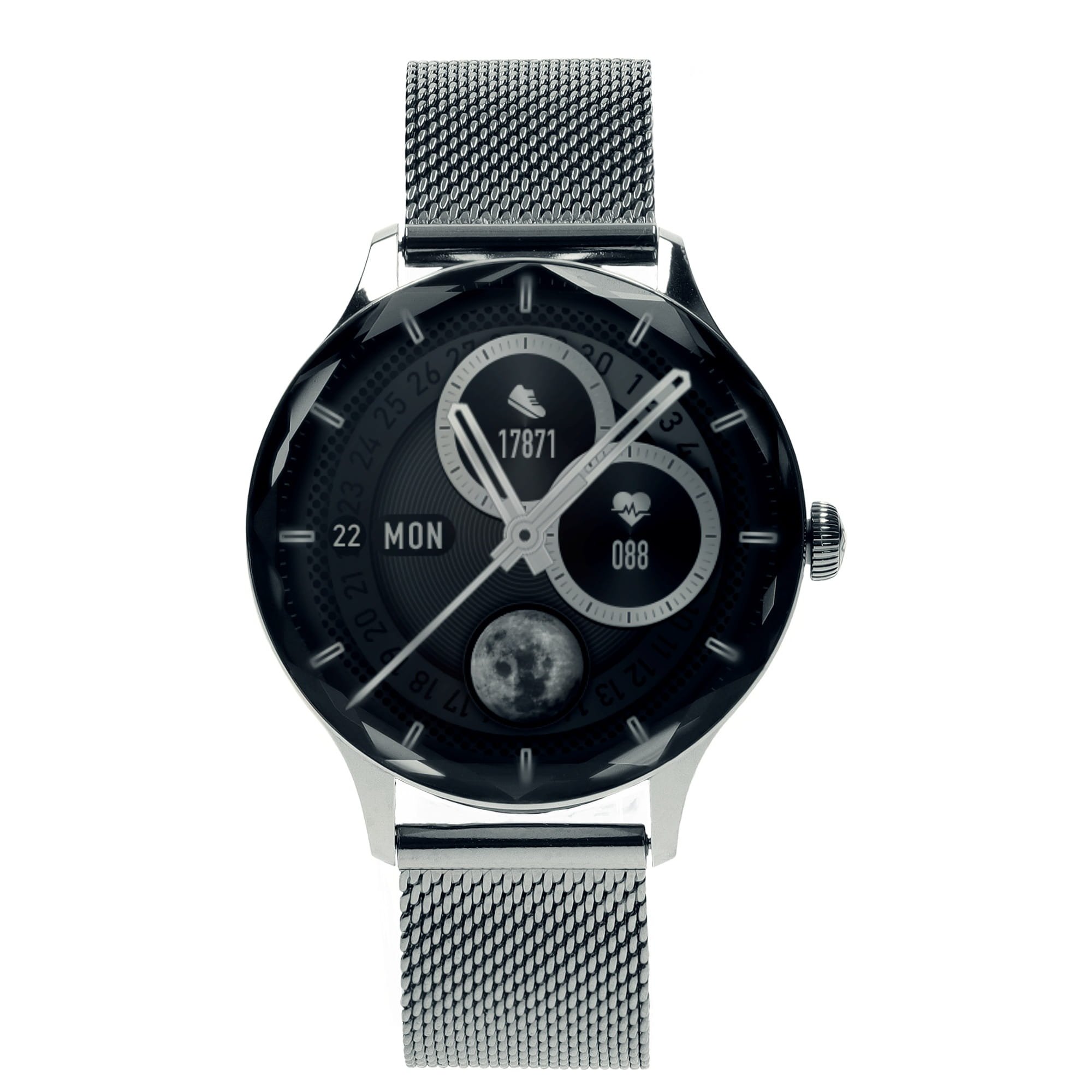 Garett Smartwatch Viva Silver steel Viedpulkstenis