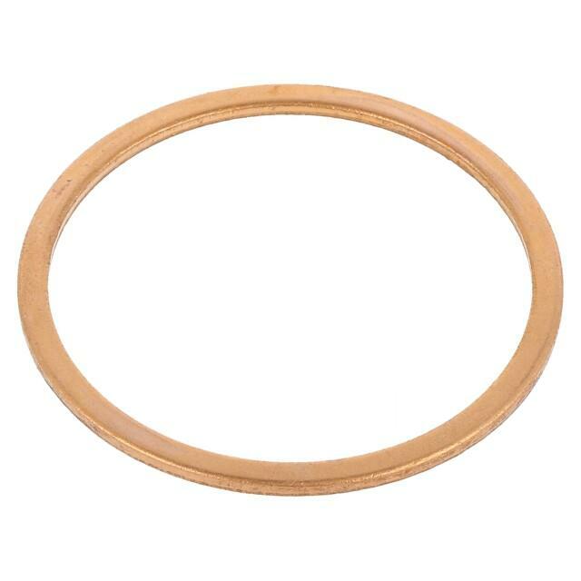 ELESA+GANTER Gasket; copper; Thk: 2mm; Øint: