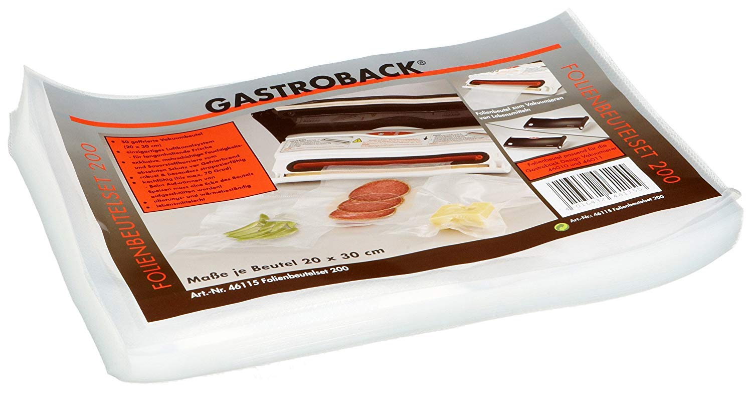 Gastroback 46115 vakuuma maisiņi 20x30cm (T-MLX29689)