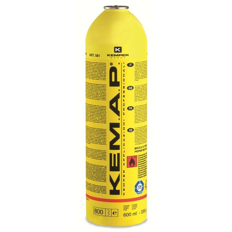 Gāze 7/16" KEMAP, KEMPER, 410 ml