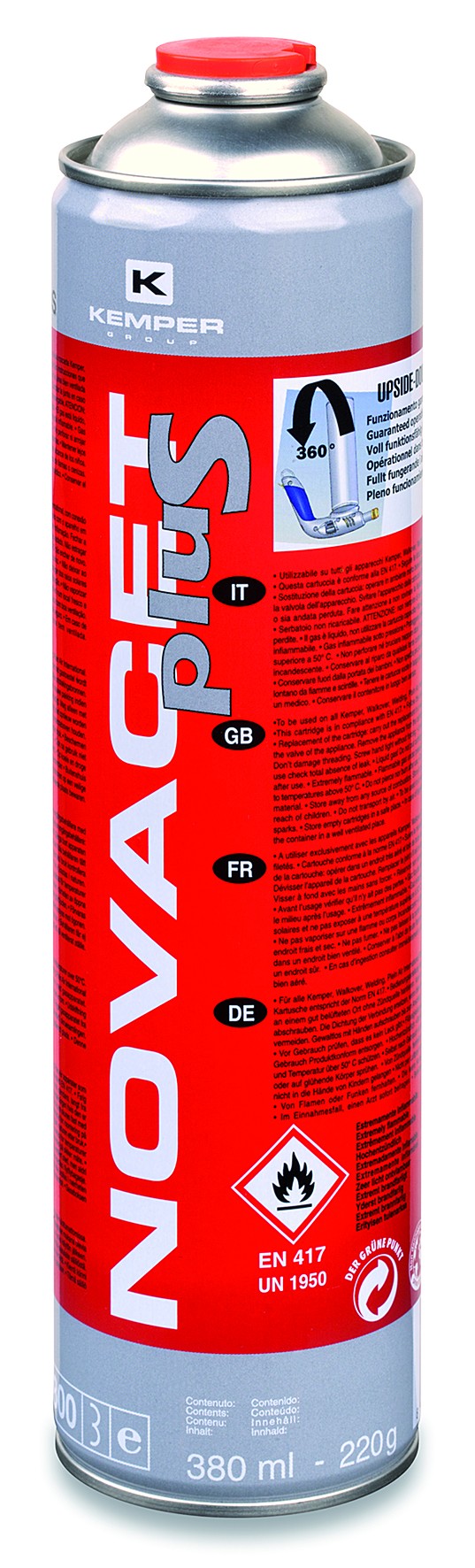 Gāze KEMPER NOVACET AntiFlare 110ml. |