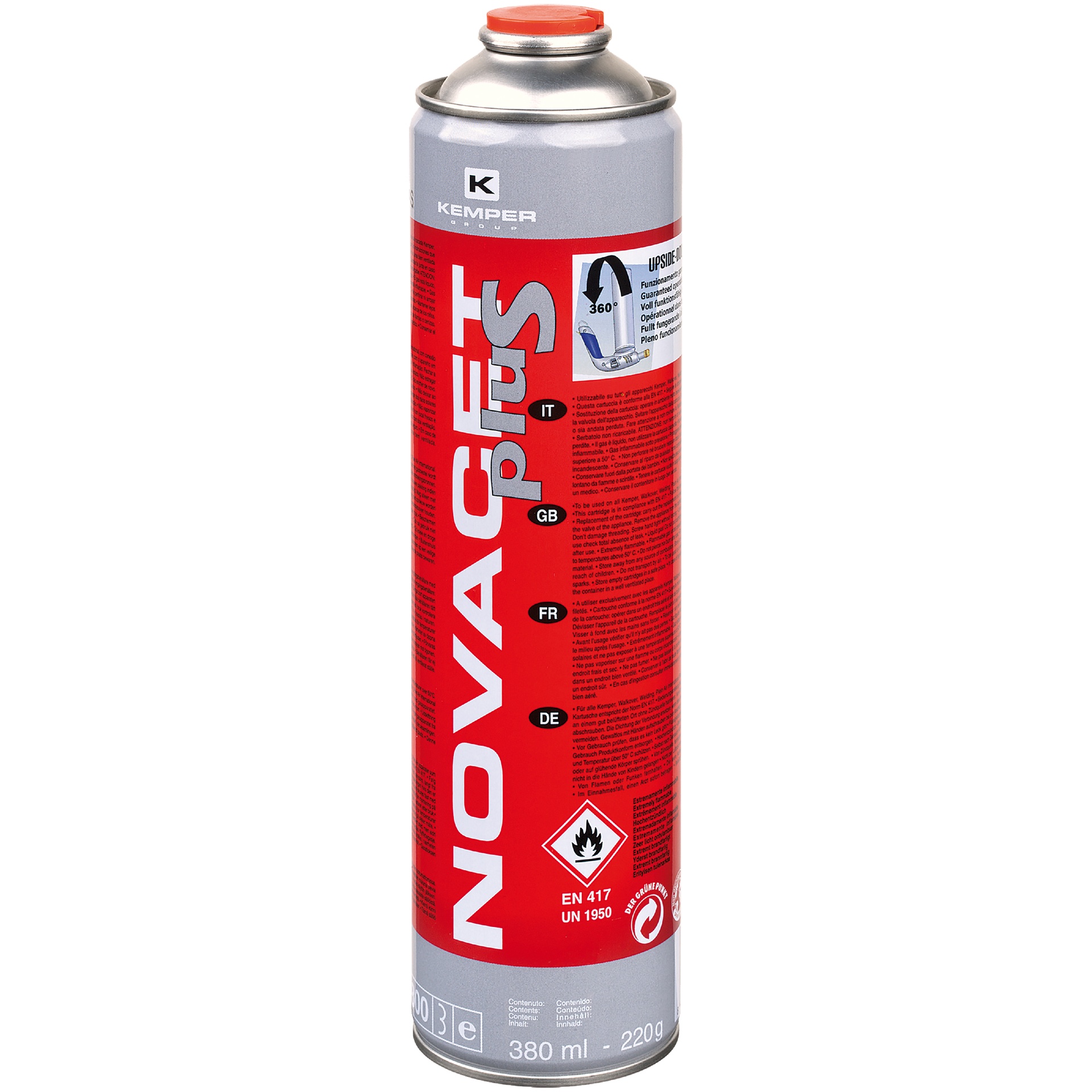 Gāze KEMPER NOVACET AntiFlare 380ml. |