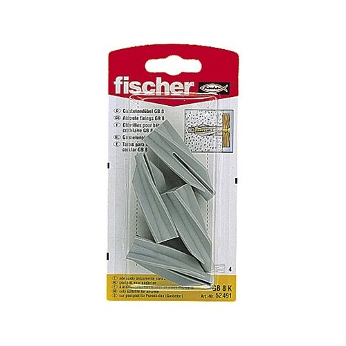 FISCHER GB 8 dībelis blist. |