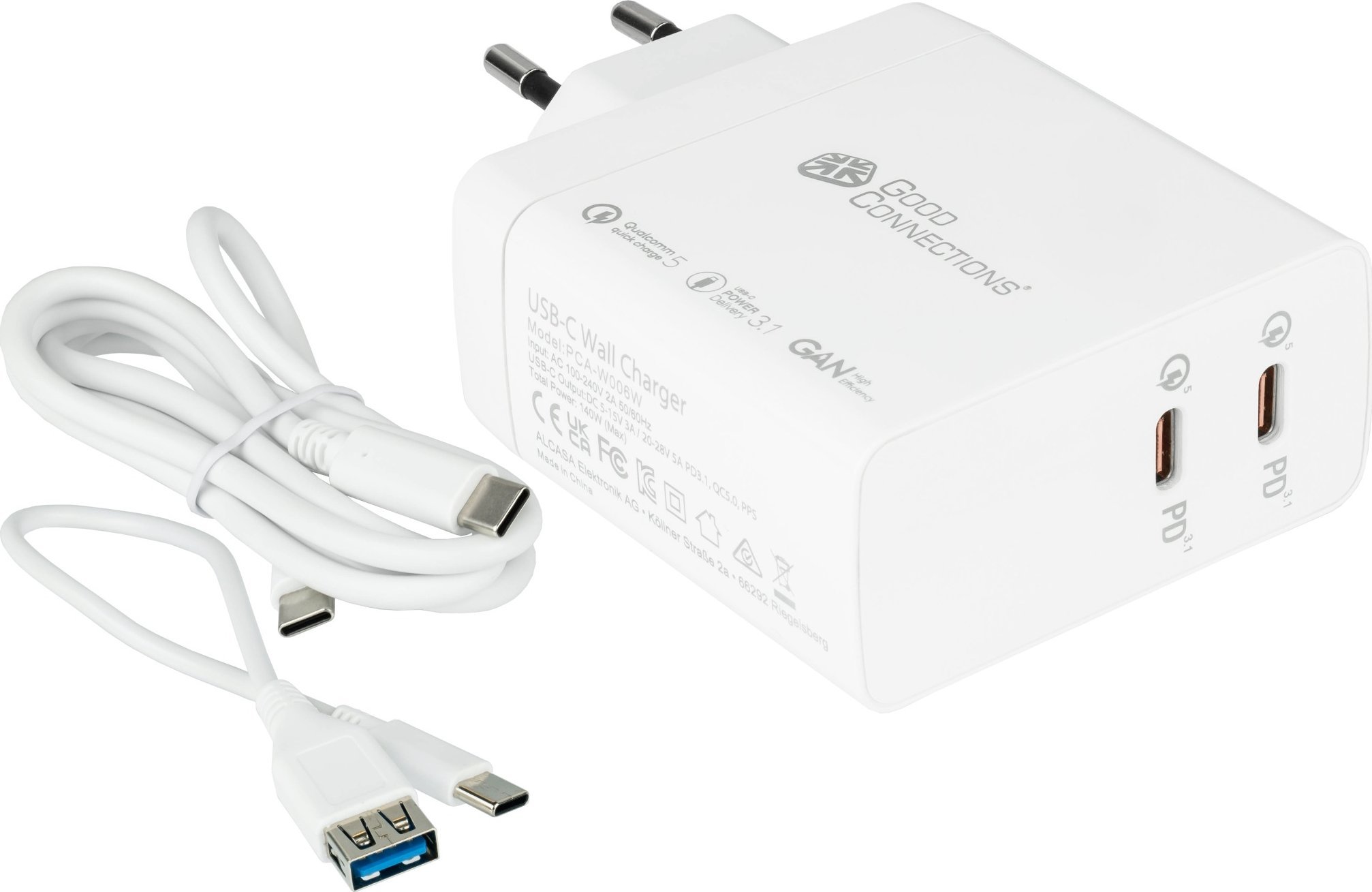 Good Connections GC USB ātrās uzlādes
