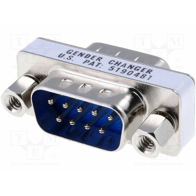GCM-9M9M Adapter;D-Sub 9pin plug,both