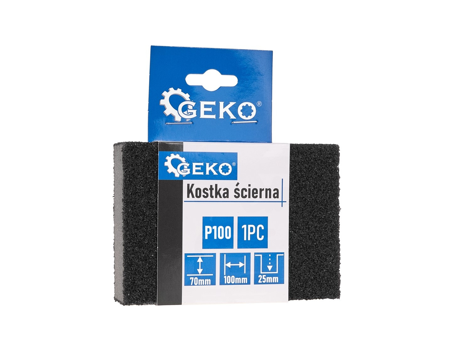 GEKO Slīpēšanas bloks ar putu pamatni