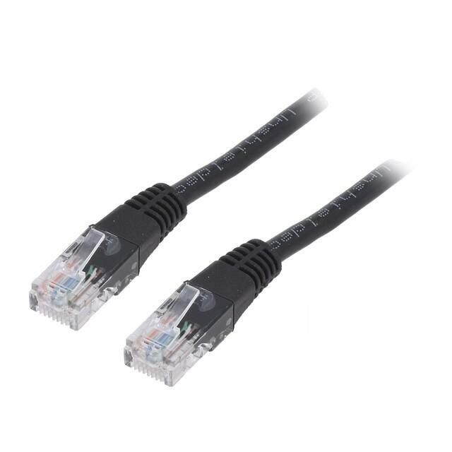 GEMBIRD CAT5e UTP Patch cord black