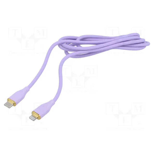 Kabelis Gembird Premium silicon 8-pin Male