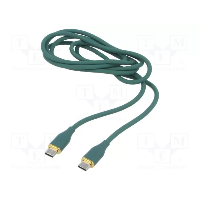 Kabelis Gembird Premium silicon USB Type-C