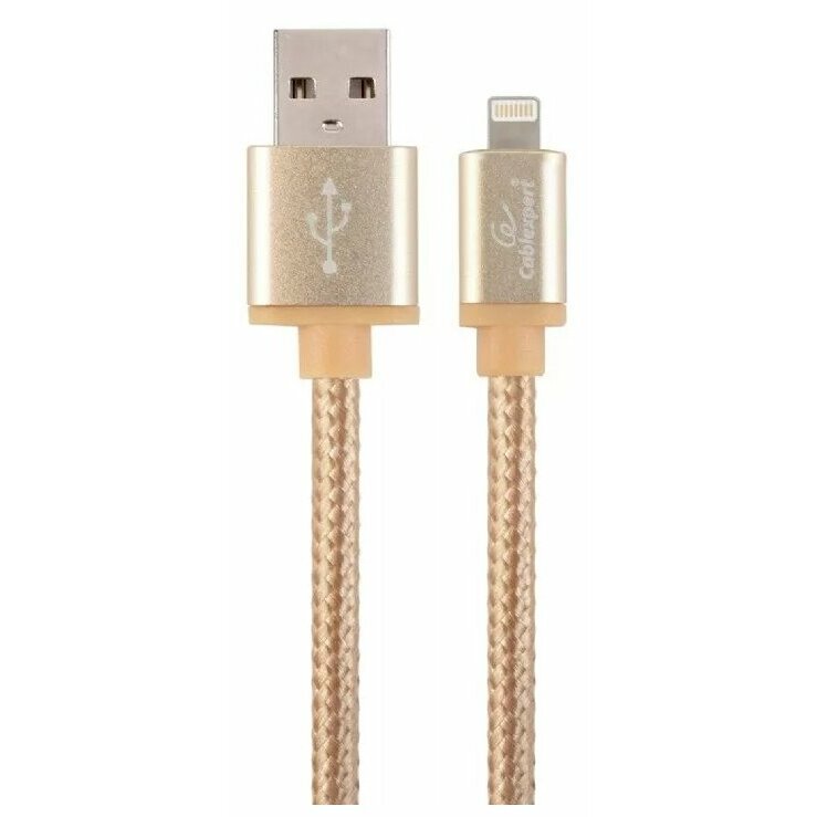 Gembird CCB-MUSB2B-AMLM-6-G USB-A to Lightning kabelis