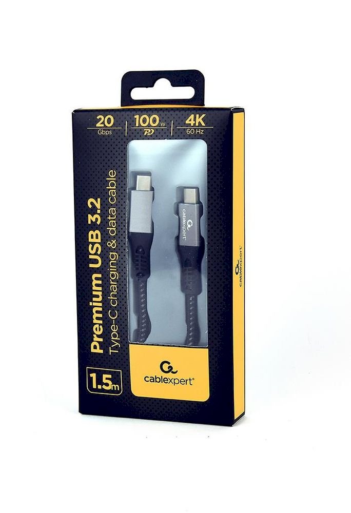 Kabelis Gembird Premium USB Type-C Male