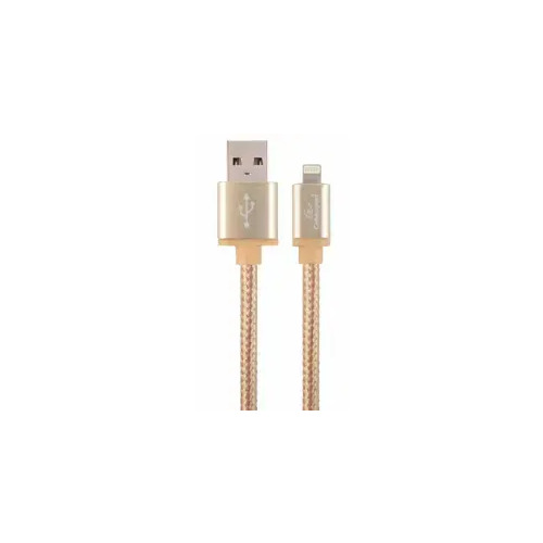 Gembird cotton braided USB Lightning 1