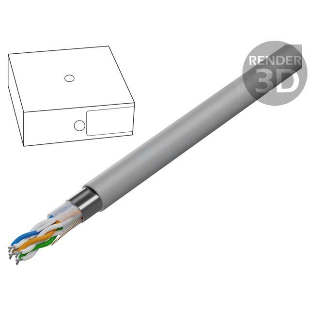Gembird FPC-5004E-L/100 CAT5e FTP LAN kabelis