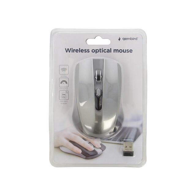 Gembird MUSW-4B-04 Wireless Black/Space Grey |