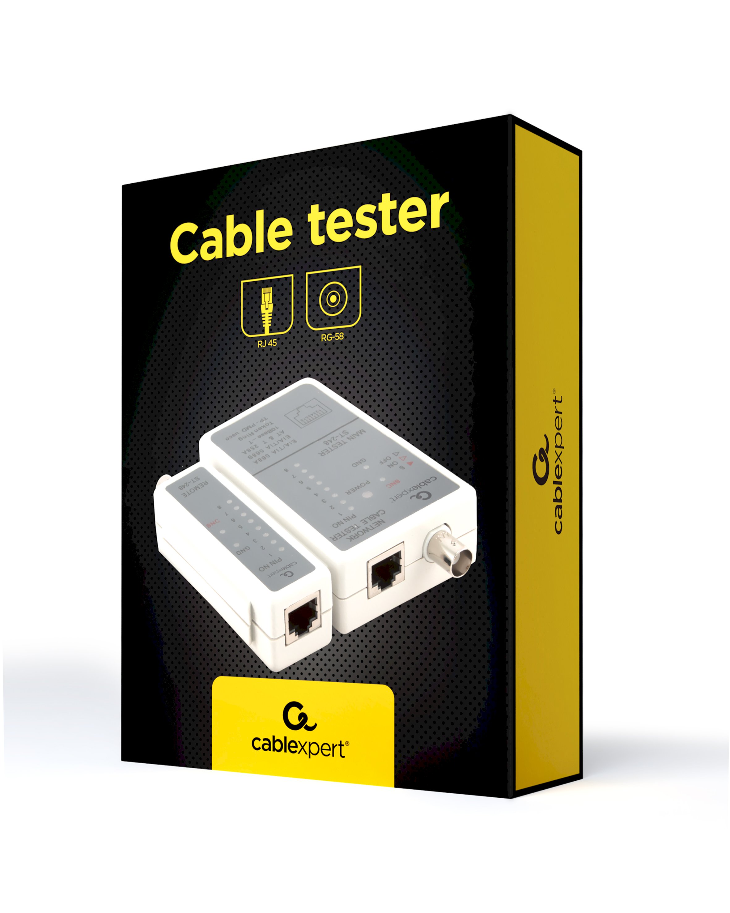 Gembird Cable tester for RJ-45 and