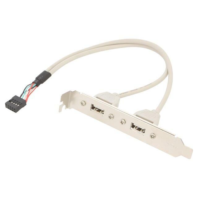 Gembird Receptacle on bracket 10P housing