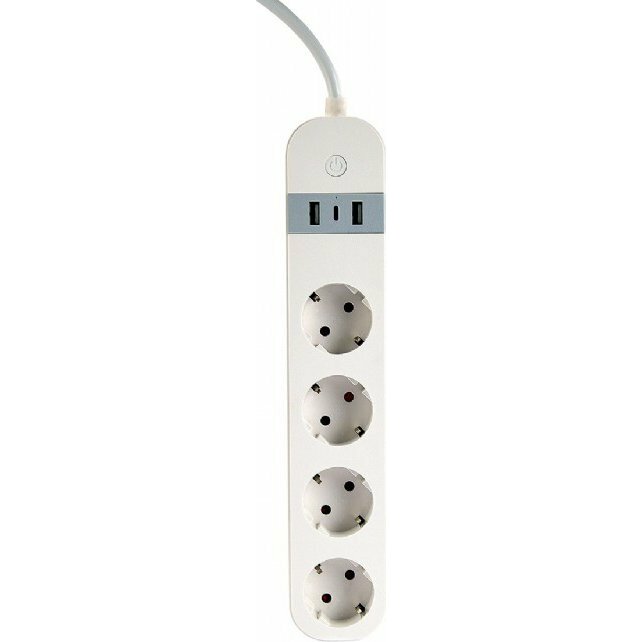 Gembird Smart Power Strip with USB