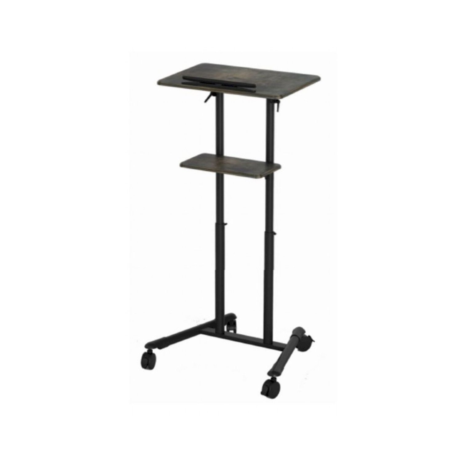 Gembird TVS-DESK-01-BK Mobilais lekciju galds ar