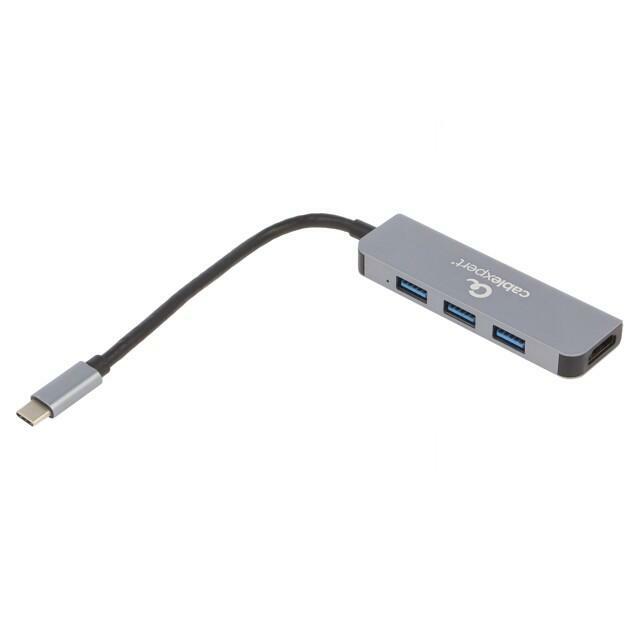 Gembird USB Type-C 2in1 Multi-port Adapters