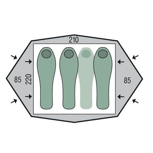 PINGUIN Gemini 210 (Zaļa) | 8592638112047