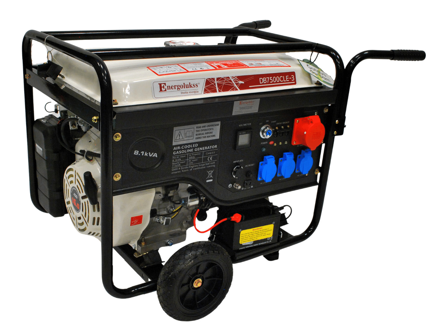 Master Ģenerators Energolukss DB7500CLE-3, 6.5kW