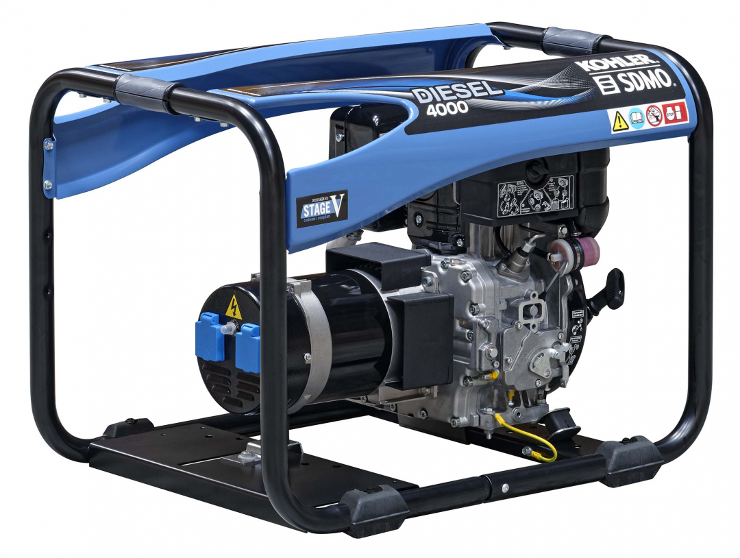 SDMO Ģenerators KOHLER DIESEL 4000 C5