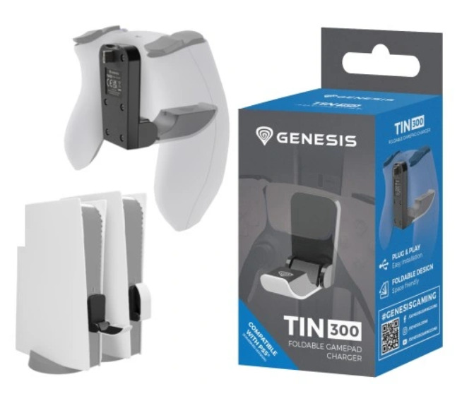 Genesis Tin 300 Lādētājs Priekš PS5