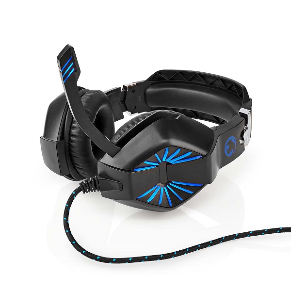 NEDIS GHST250BK Spēļu austiņas | Stereo
