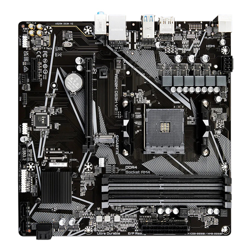 GIGABYTE A520M DS3H V2 mātesplate -