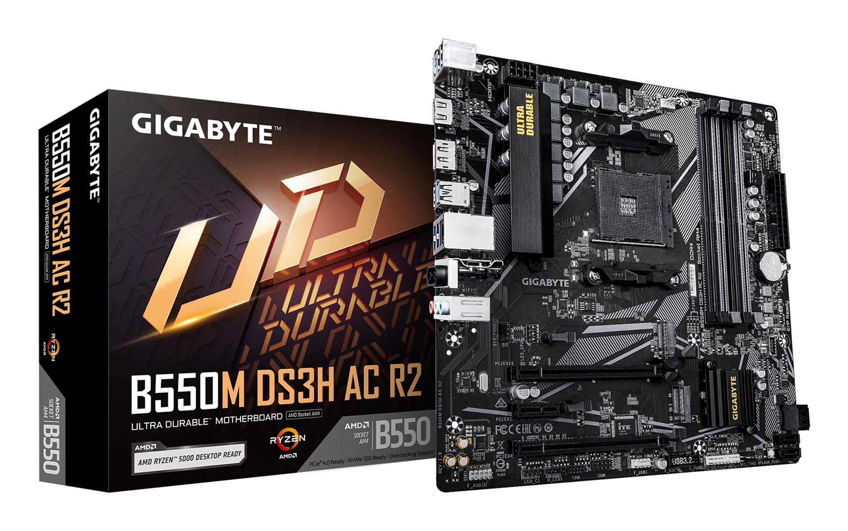 Gigabyte B550M DS3H AC R2 (B550