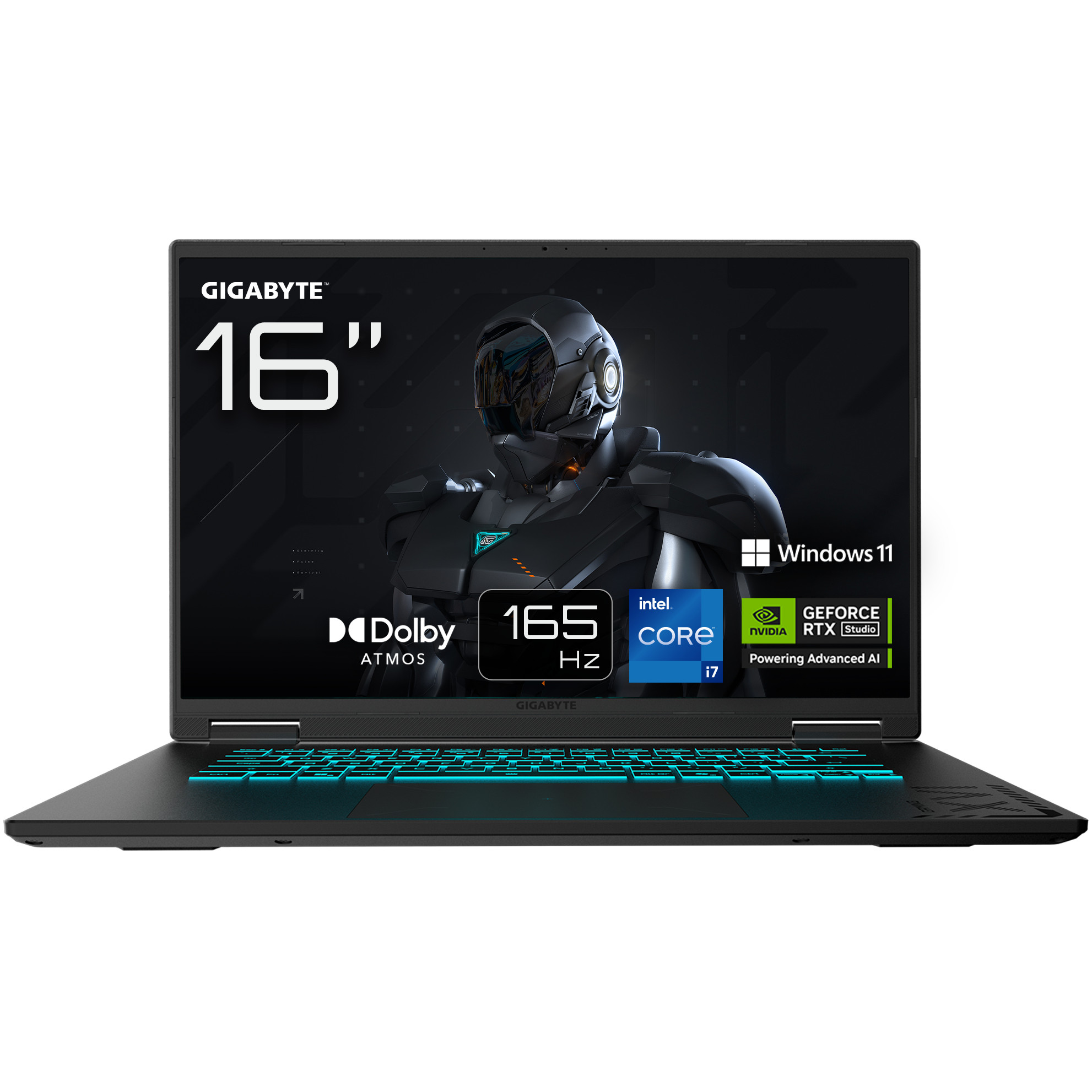 GIGABYTE Gaming A16 CTHI3DE894SH, Black Steel