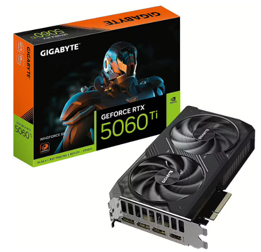 GIGABYTE GeForce RTX 5060 Ti WINDFORCE