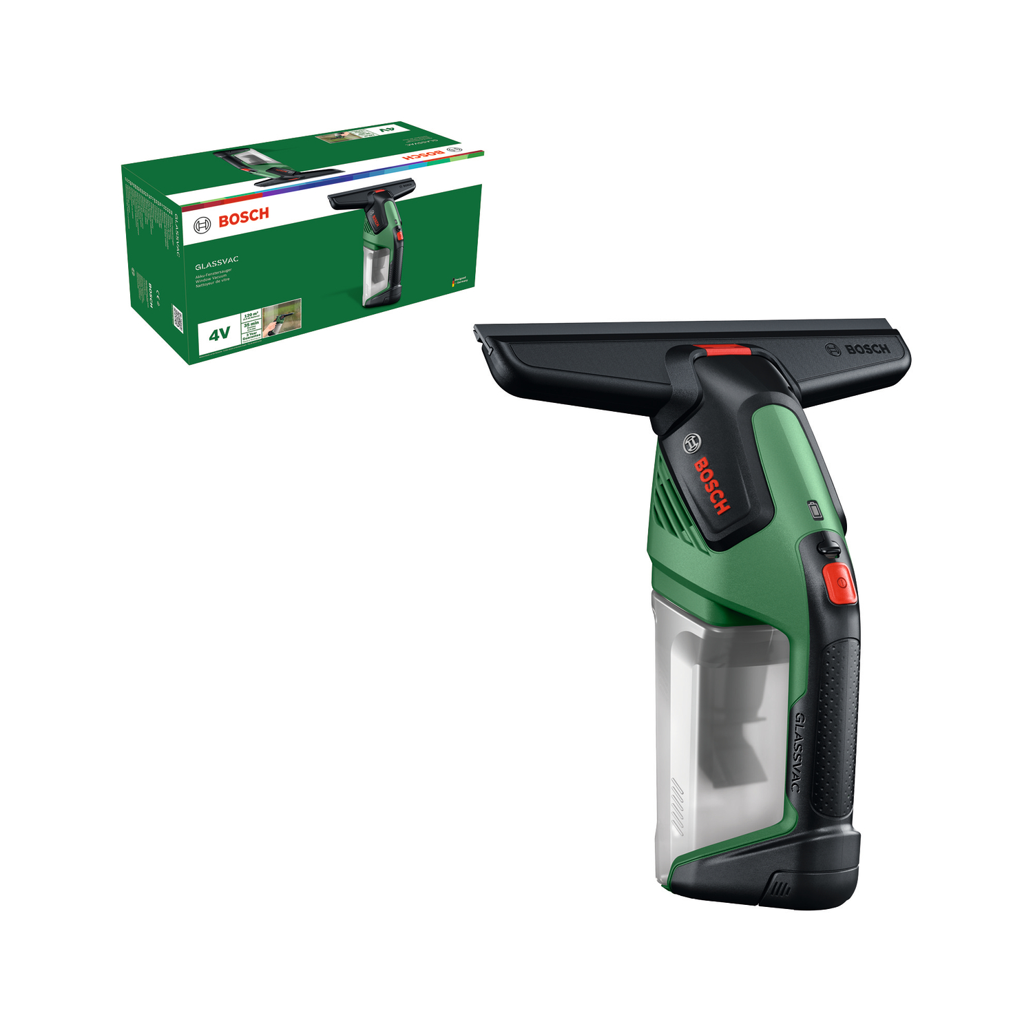 BOSCH GLASSVAC 4V solo logu mazgātājs
