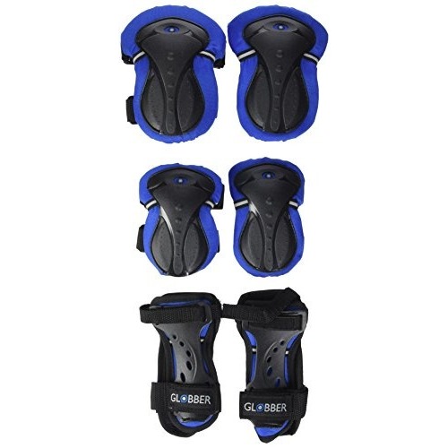 GLOBBER ceļu/elkoņu sarg blue Junior XS