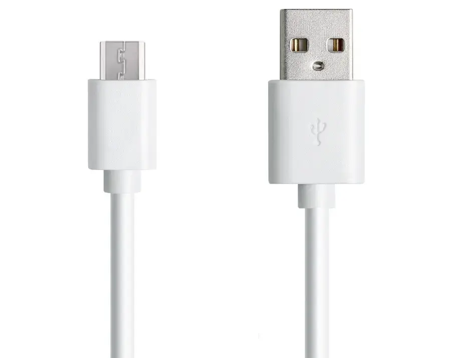 Goodbuy micro USB kabelis 1m balts