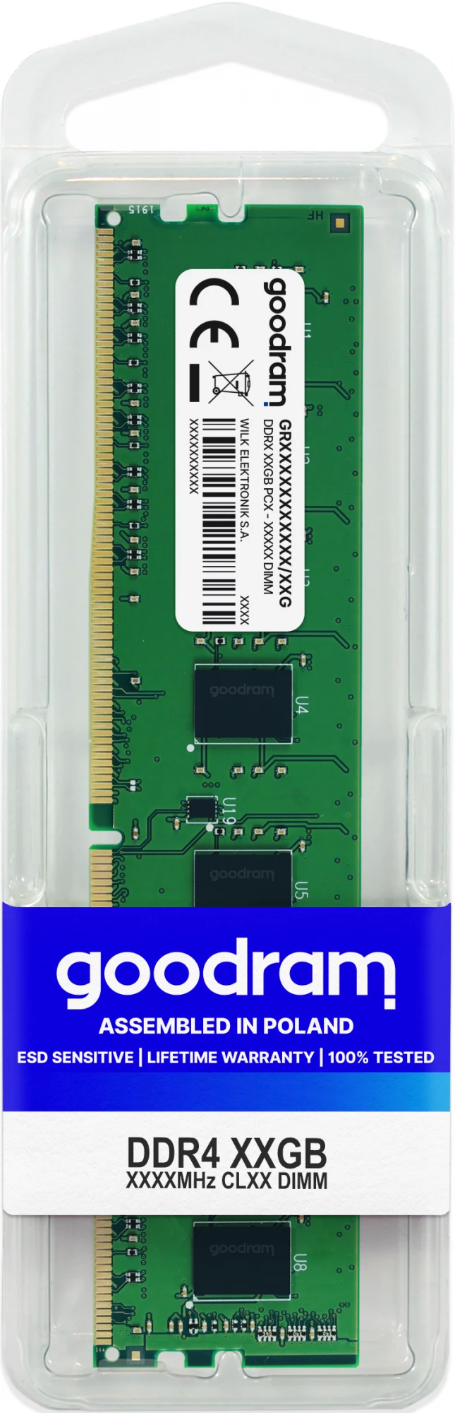 Goodram GR2400D464L17S/8G atmiņas modulis 8 GB
