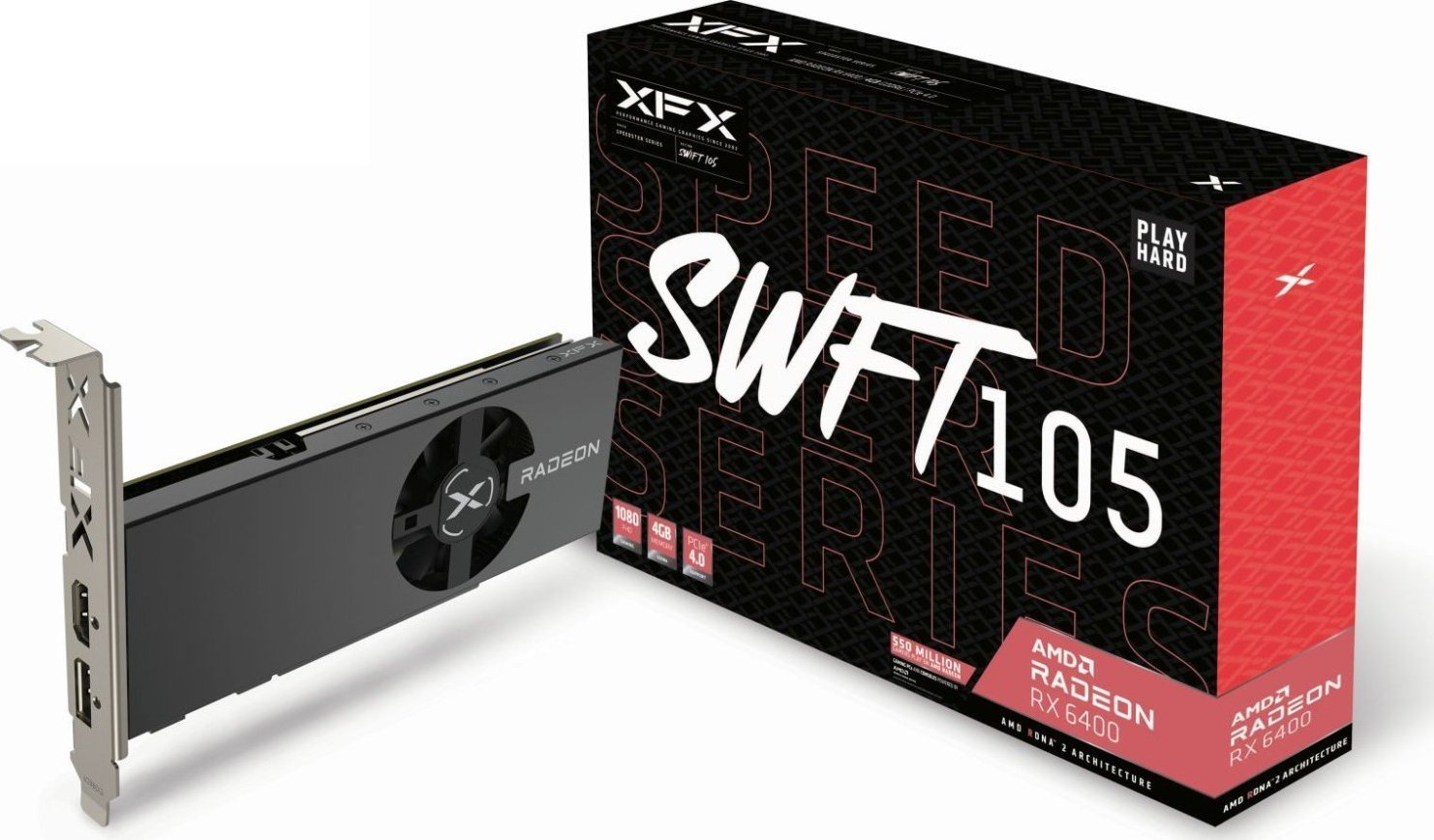 Grafiskā karte XFX Radeon RX 6400