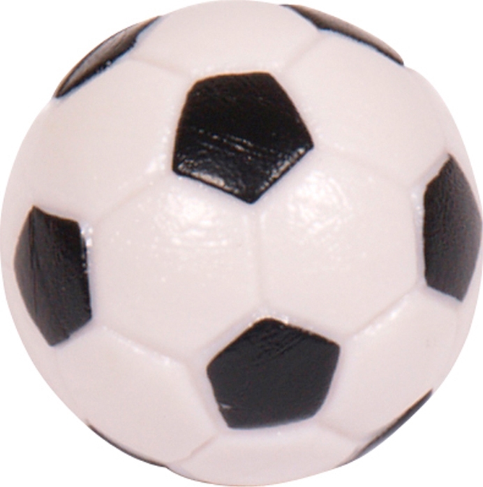 Buffalo Gravēta galda futbola bumbiņa, melnbalta