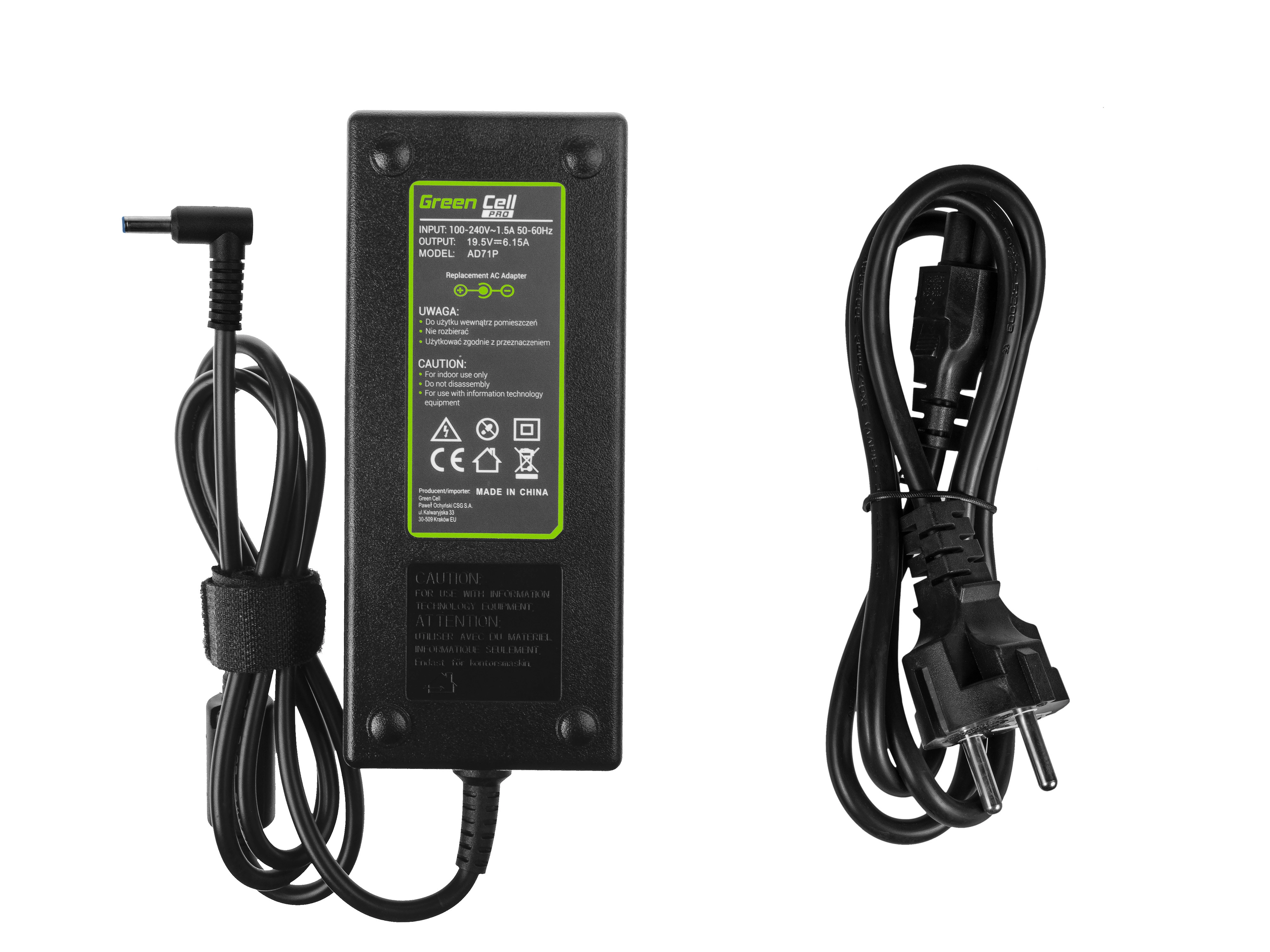 Green Cell PRO Charger  AC Adapter
