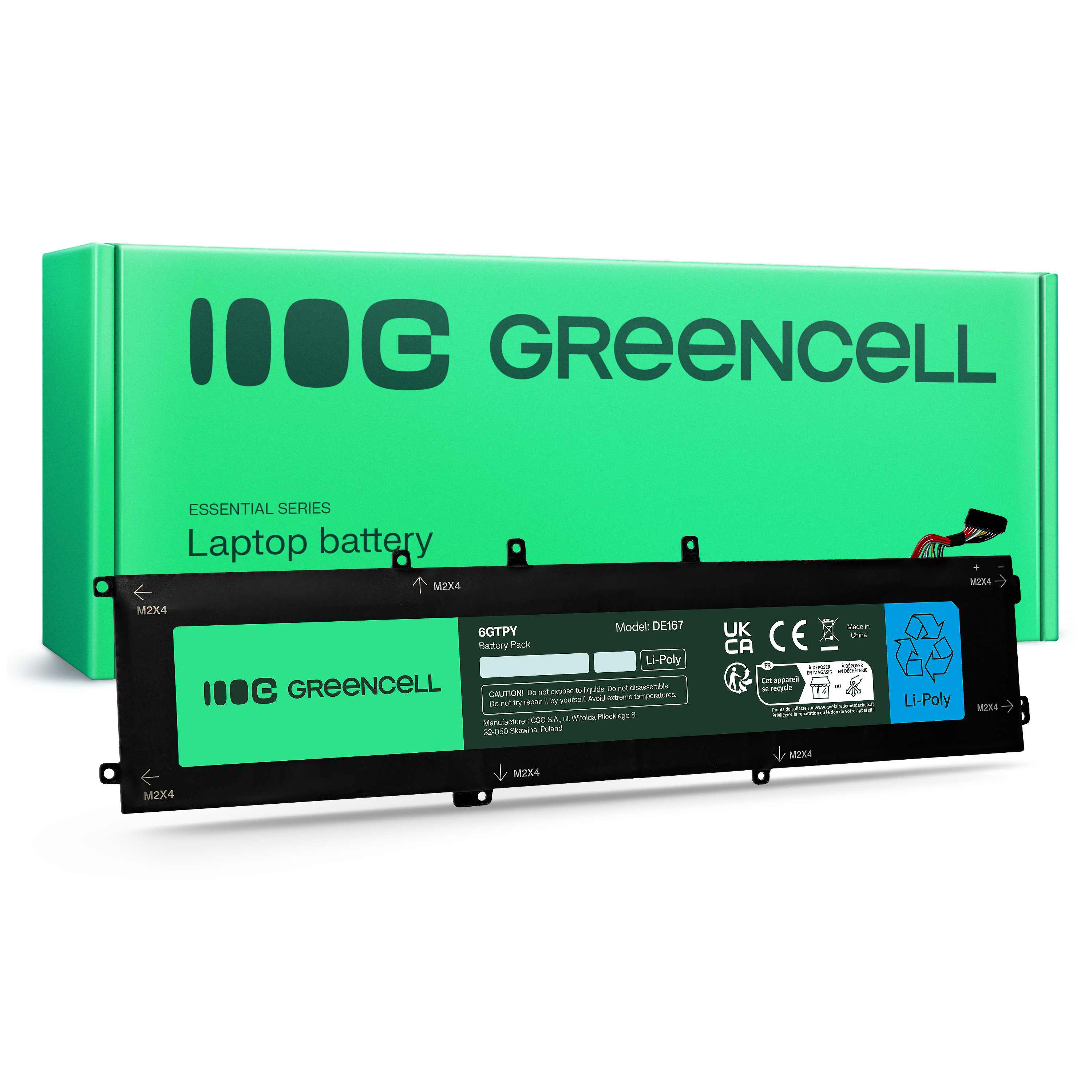 GREEN CELL Greencell Battery for Dell