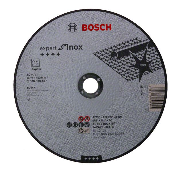 BOSCH Grieš.ripa Expert forInox 230X22X1