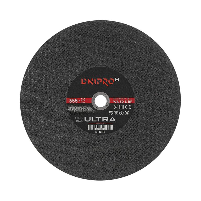 Griezējdisks Ø355x3.0x25.4mm Ultra DNIPRO-M
