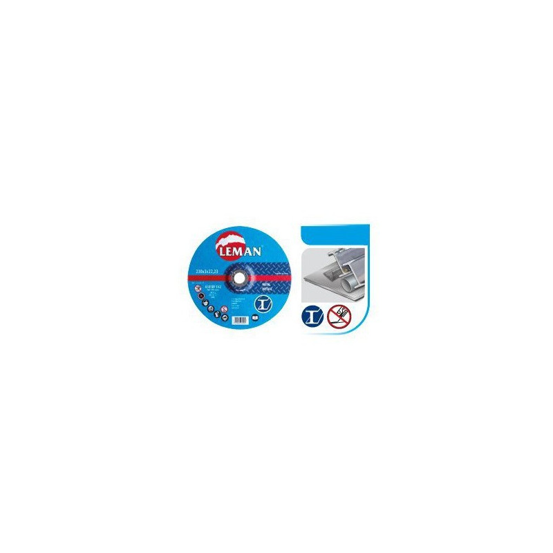 LEMAN Griezējdisks metālam 125*1.6mm (F121