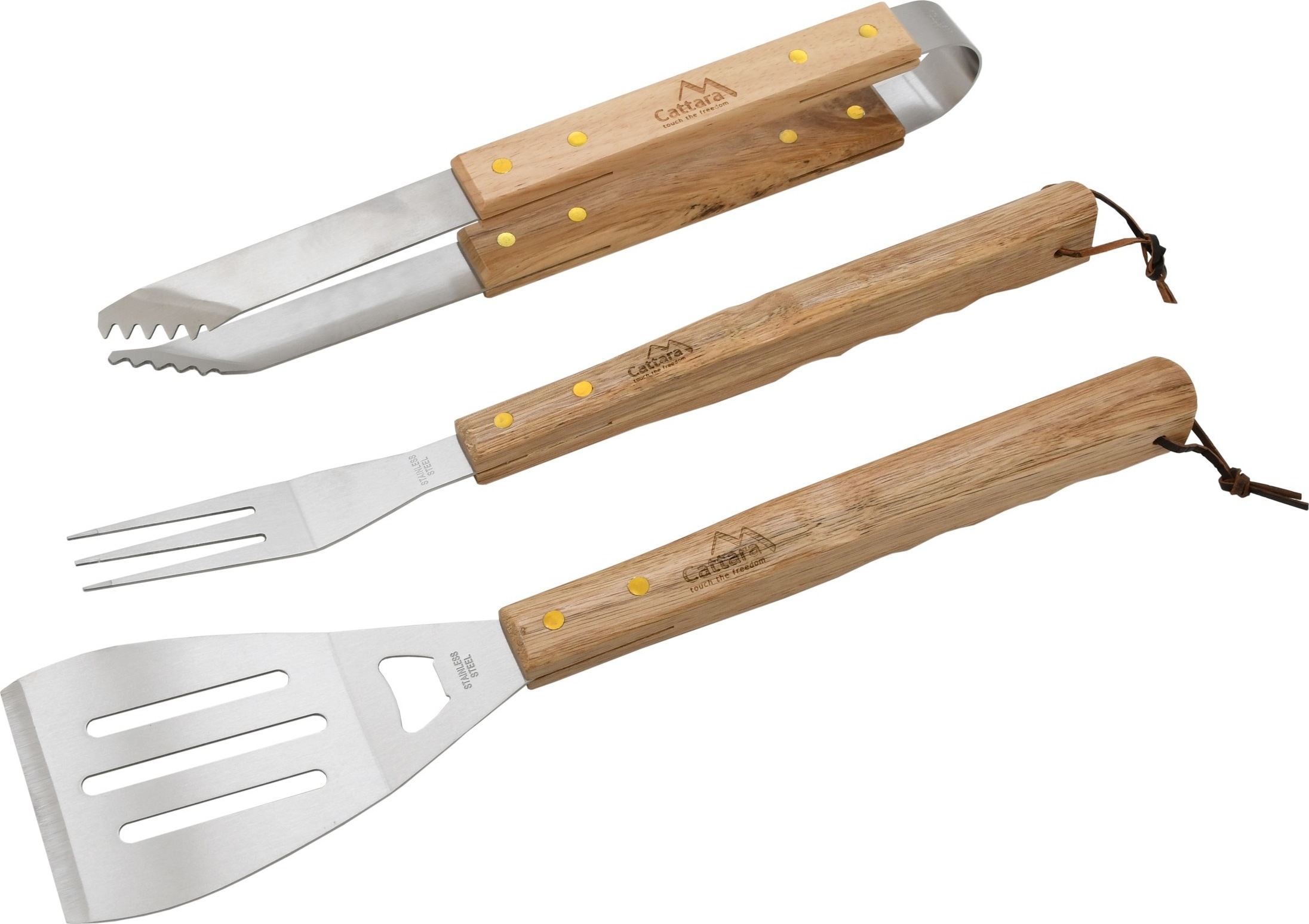 Grila piederumu komplekts Cattara Wood, 3